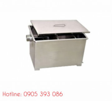 Công dụng của bẫy mỡ inox, bể tách mỡ, thùng lọc dầu mỡ bếp nhà hàng, bếp công nghiệp 