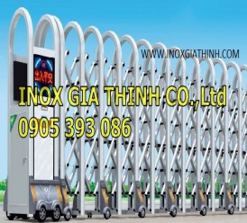 Cổng xếp tự động Hợp kim nhôm - Model: 1366-A