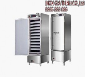 TỦ HẤP CƠM 50 KG,DÙNG ĐIỆN VÀ GAS